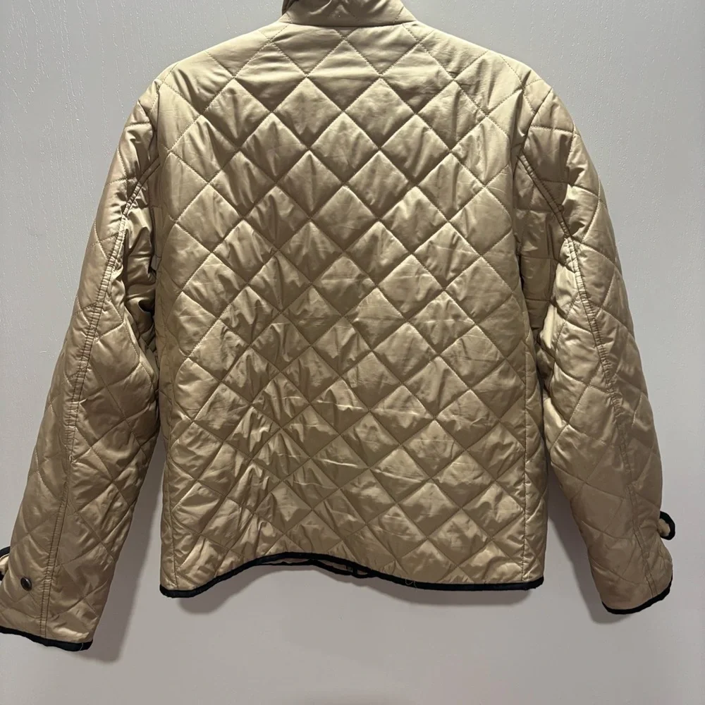 Ralph Lauren tan quilted jacket #preppy #outerwear - Picture 8 of 9